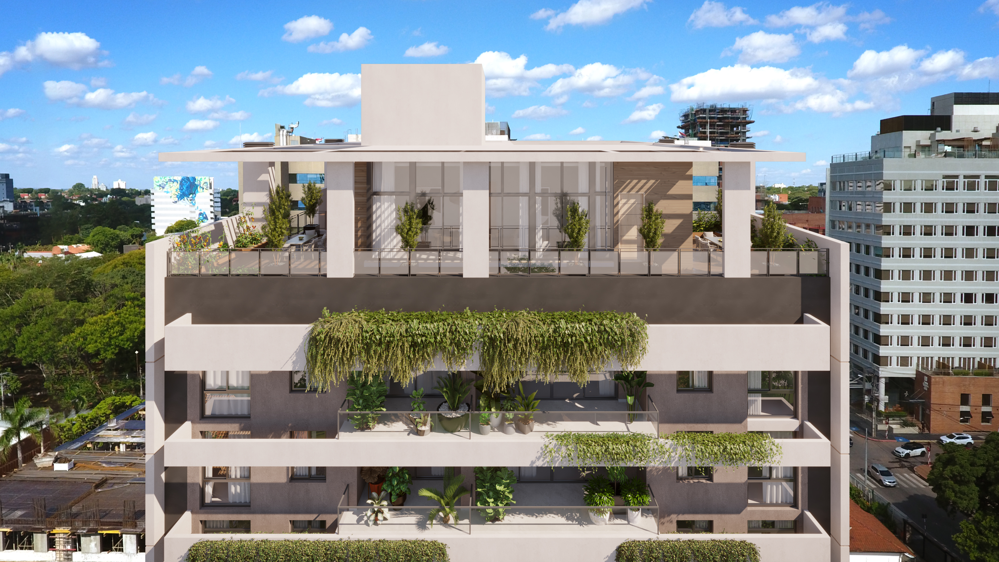 QUINCHO EXTERIOR CON JARDINES